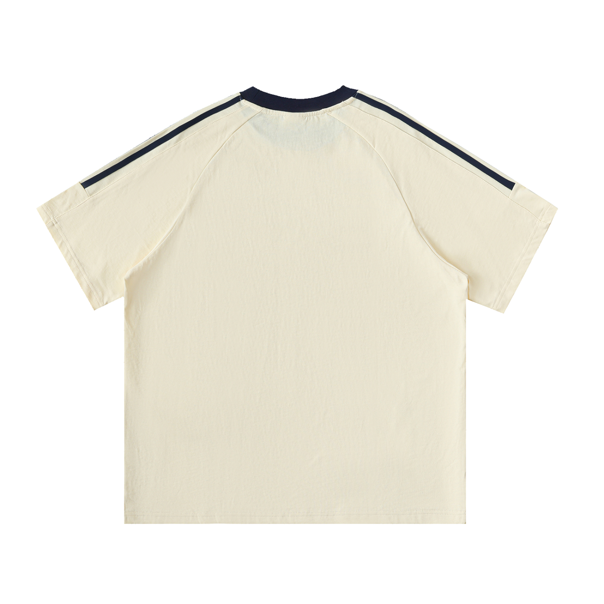 DUQTRO. TAPE CREWNECK T-SHIRT