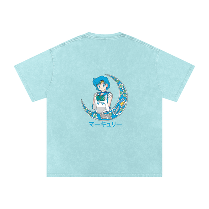 Snow Washed T-Shirt - Sailor Mercury