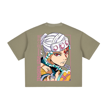 Vintage Washed Boxy T-Shirt - Tengen Uzui