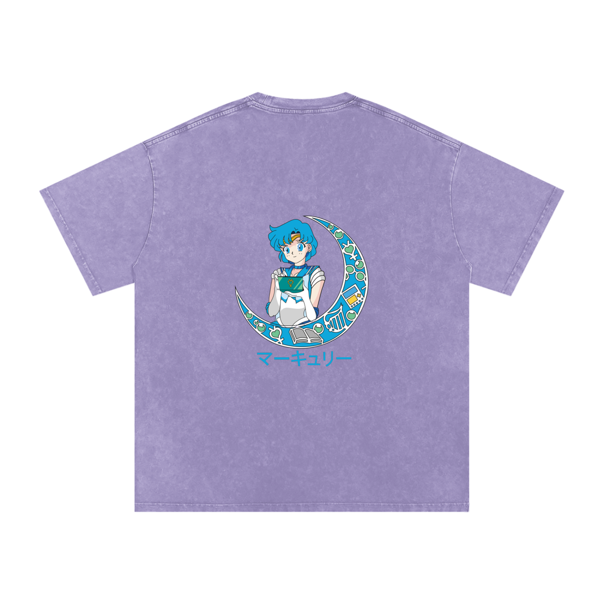 Snow Washed T-Shirt - Sailor Mercury