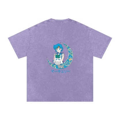 Snow Washed T-Shirt - Sailor Mercury