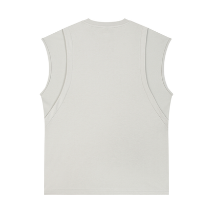 DUQTRO. SLEEVELESS MUSLE T-SHIRT