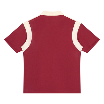 DUQTRO. ZIP POLO SHIRT