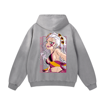 Sunfade Oversized Hoodie - Daki