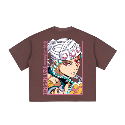 Vintage Washed Boxy T-Shirt - Tengen Uzui