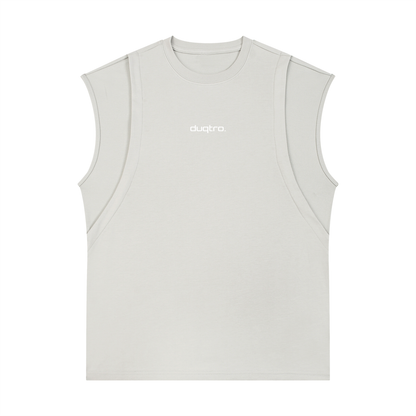 DUQTRO. SLEEVELESS MUSLE T-SHIRT
