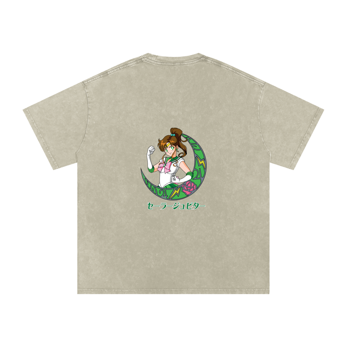 Snow Washed T-Shirt - Sailor Jupiter