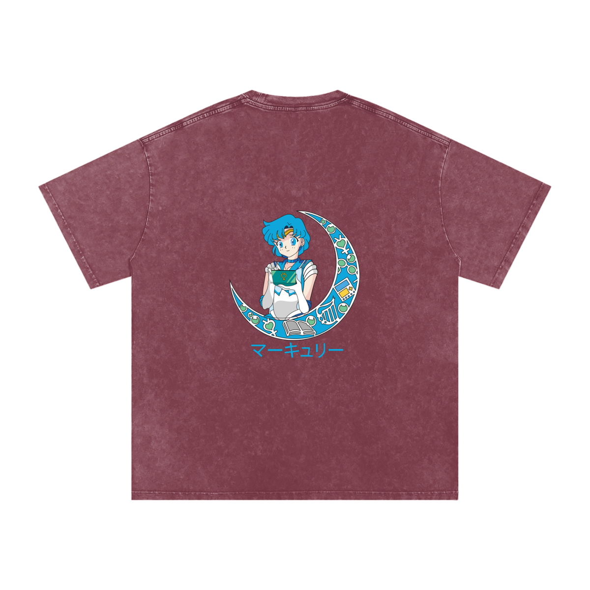Snow Washed T-Shirt - Sailor Mercury