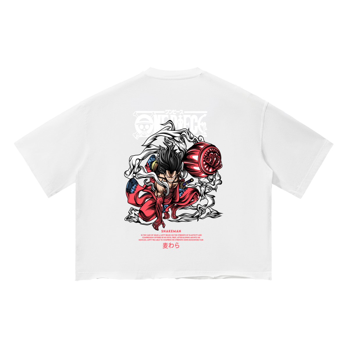 Vintage Boxy T-Shirt - Snakeman Luffy