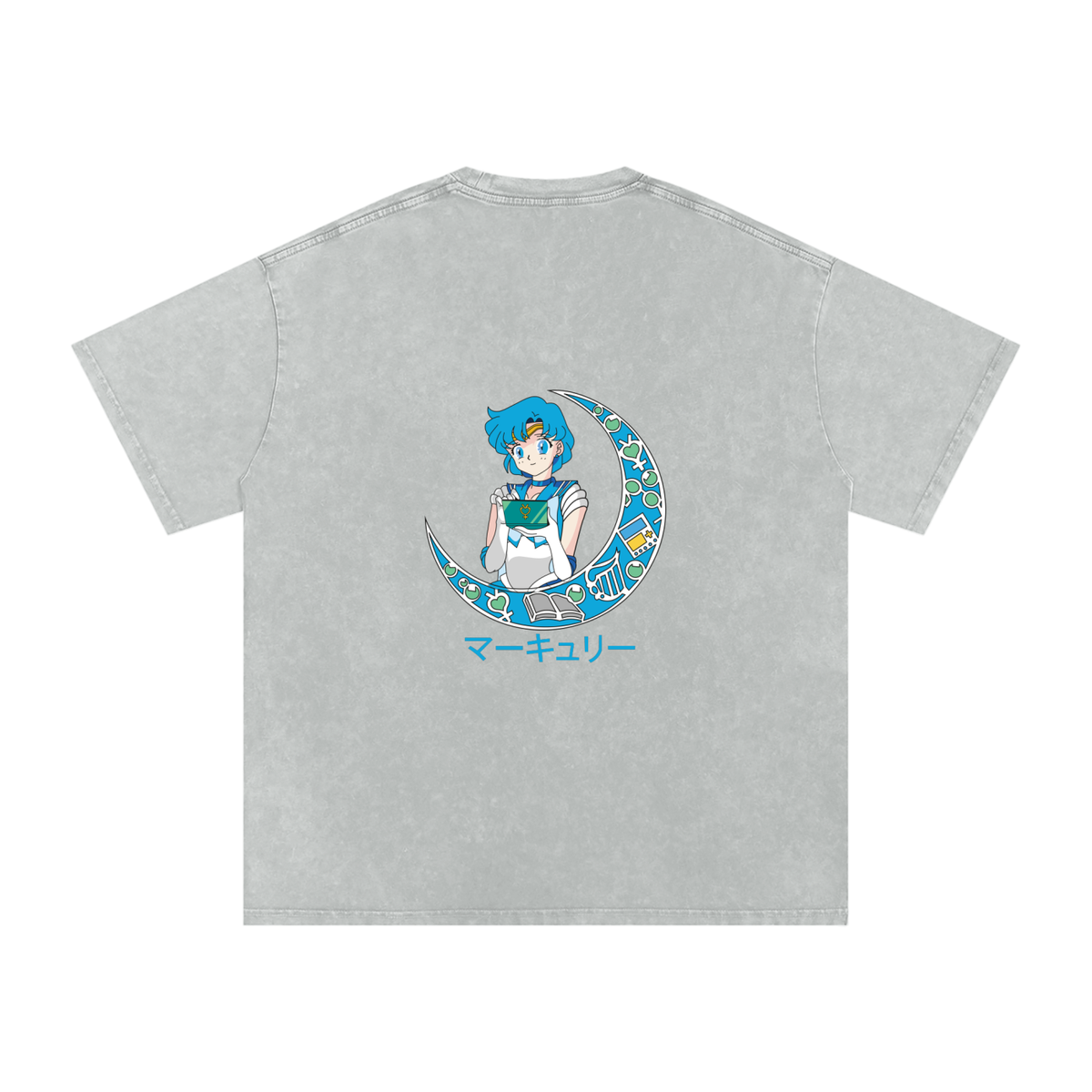 Snow Washed T-Shirt - Sailor Mercury